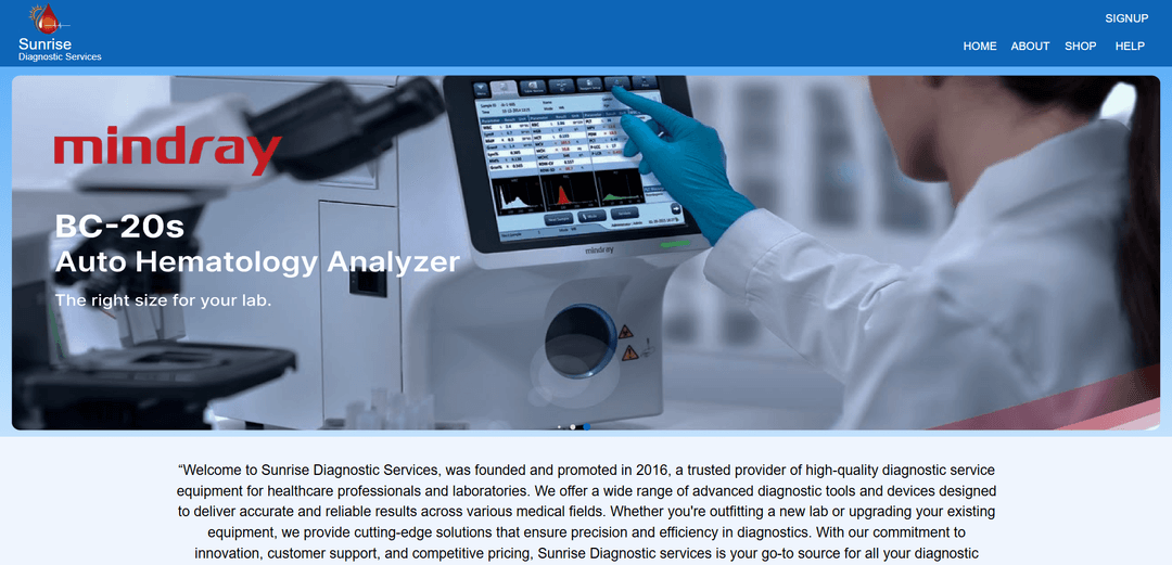 Sunrise Diagnostic Services